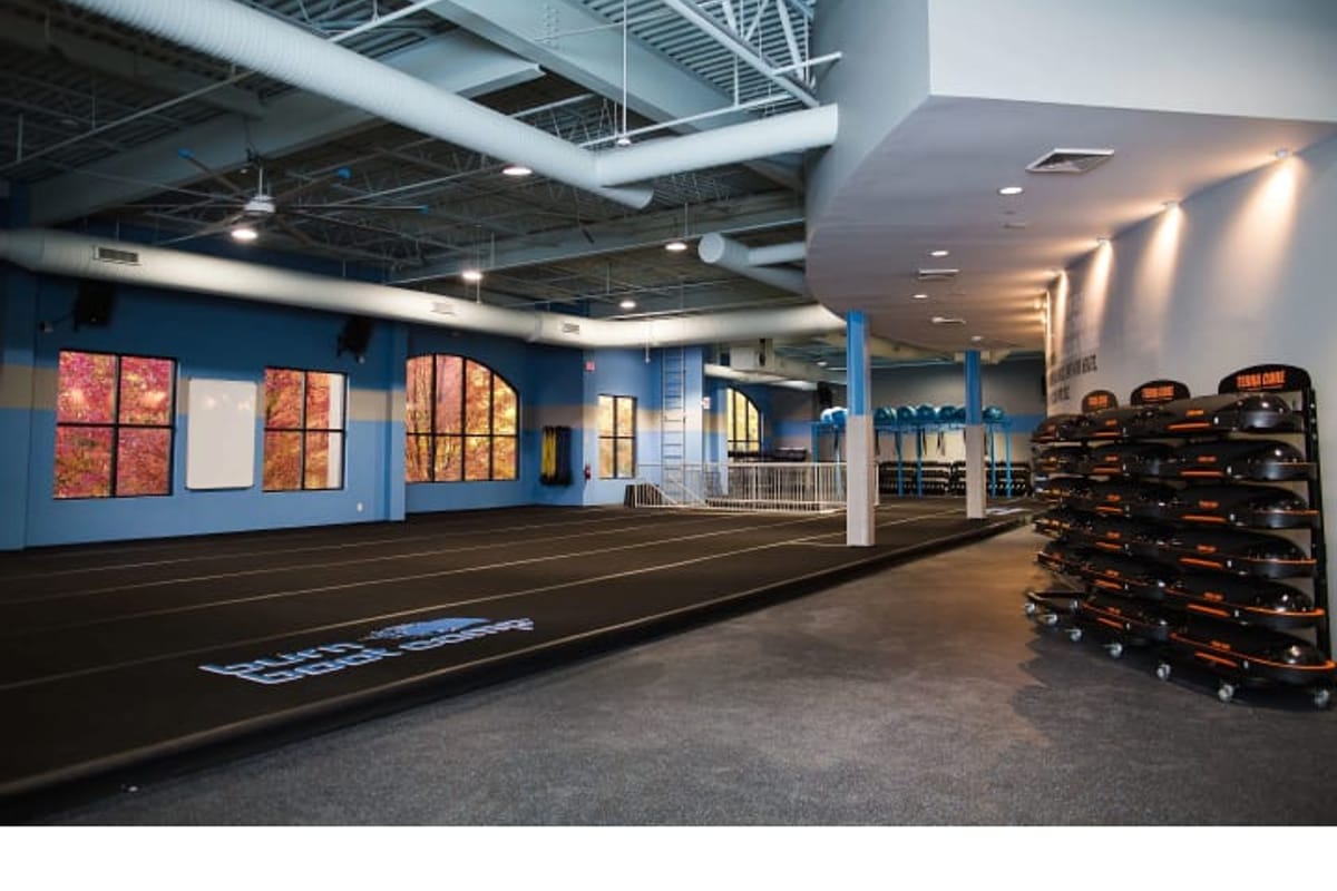 Interior view of Burn Boot Camp