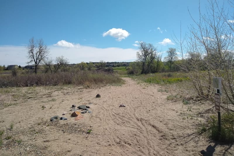 Bayou Gulch Trail park in Parker, Colorado