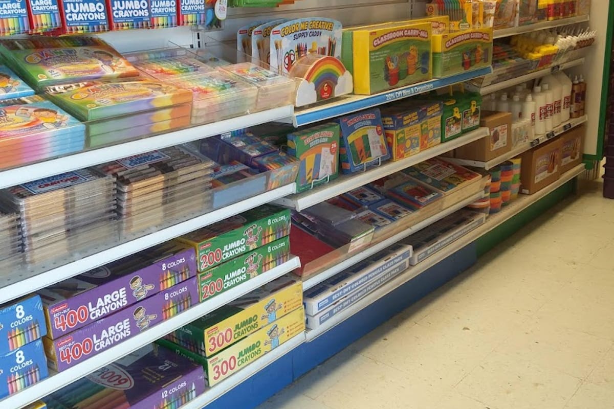 Interior view of Lakeshore Learning Store