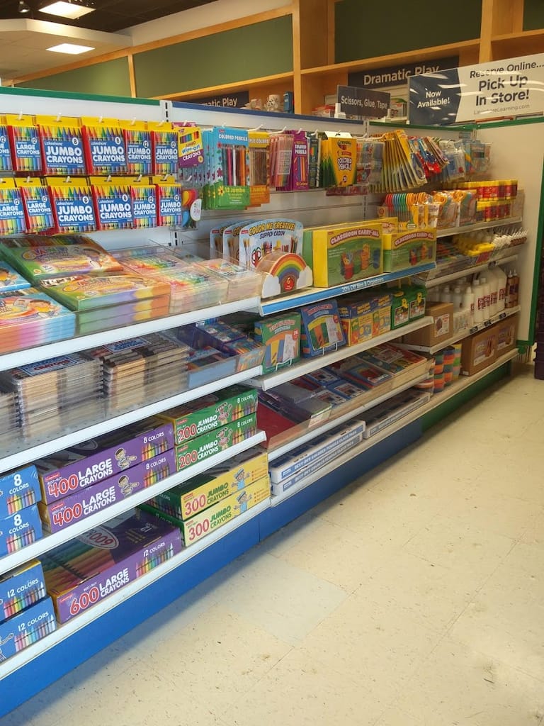 Interior view of Lakeshore Learning Store