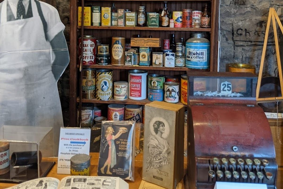 Interior view of Castle Rock Historical Society and Museum