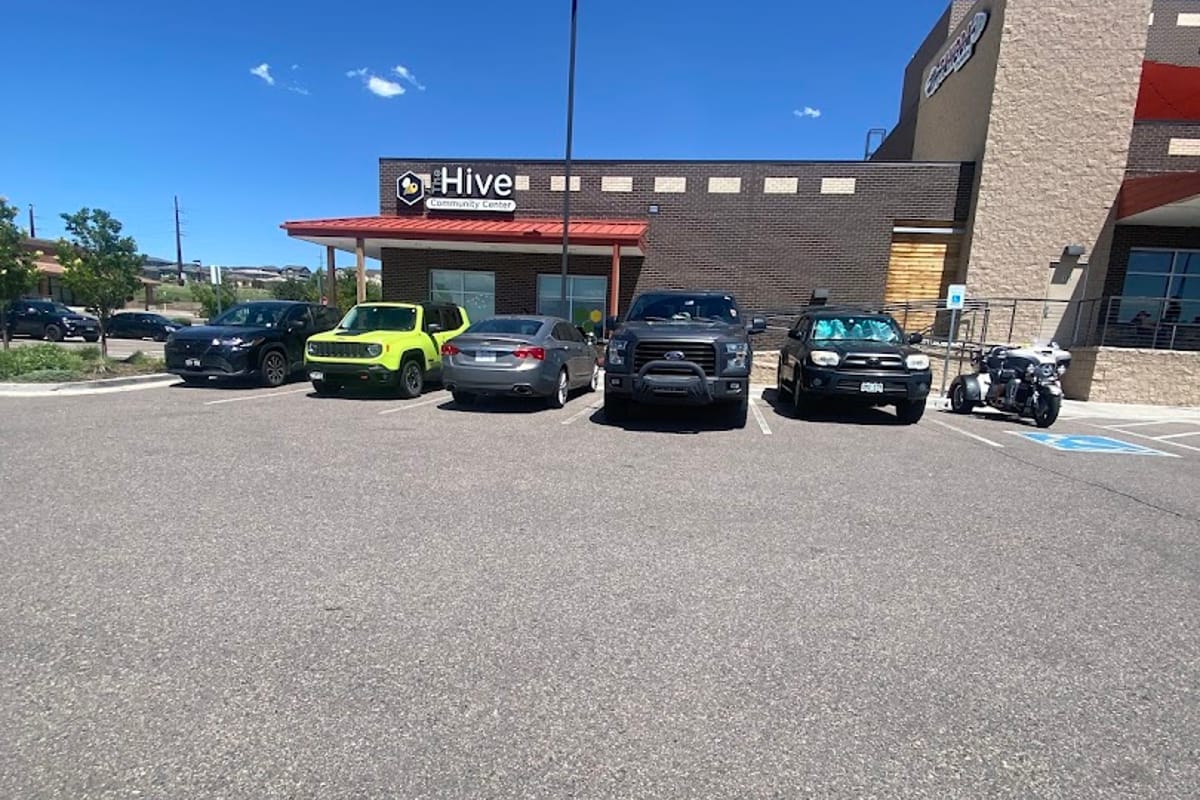 The Hive Community Center exterior entrance