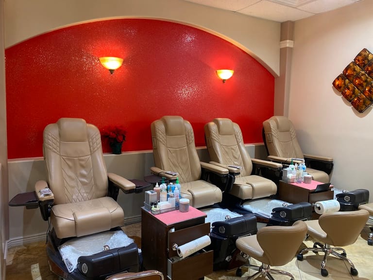 Interior view of Classy Nails