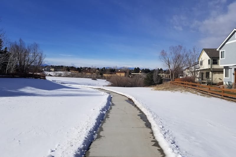 Kline Homestead Park park in Highlands Ranch, Colorado