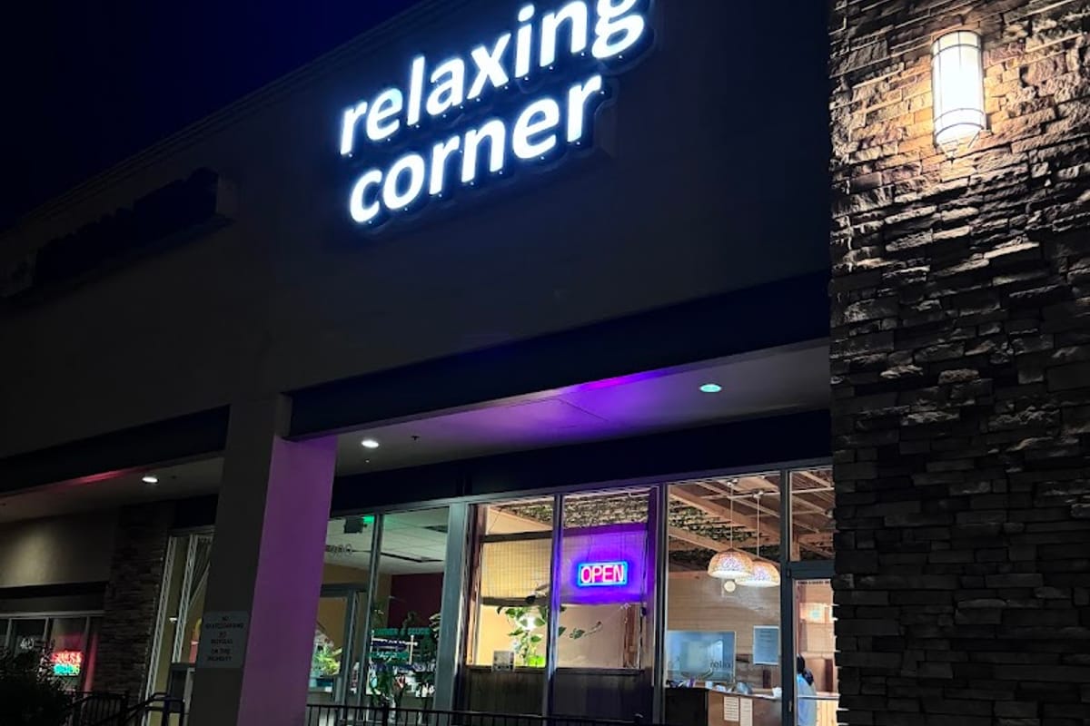 Relaxing Corner exterior entrance