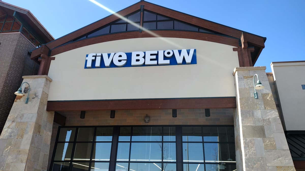 Five Below retail store in Lone Tree, Colorado
