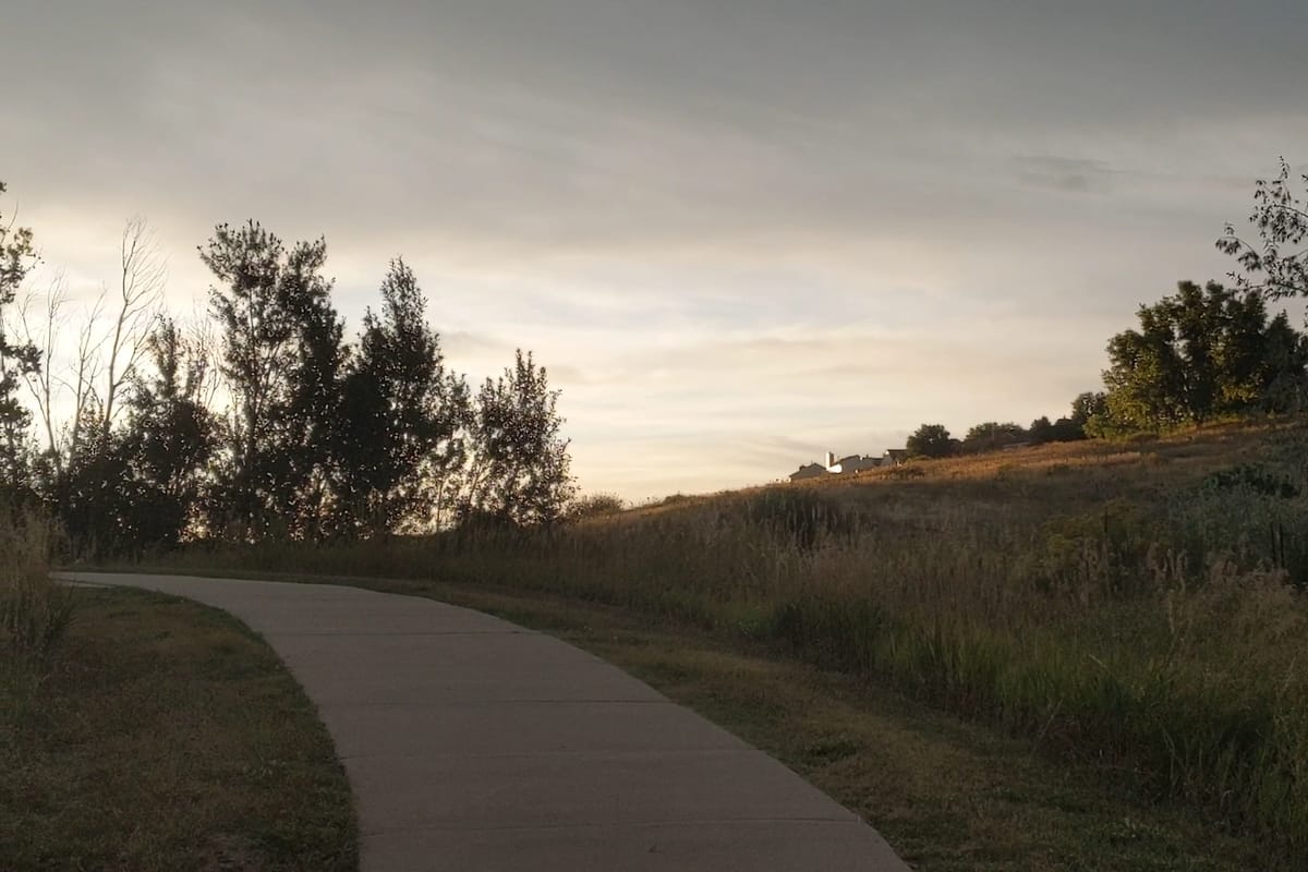 Interior view of Sand Creek Park