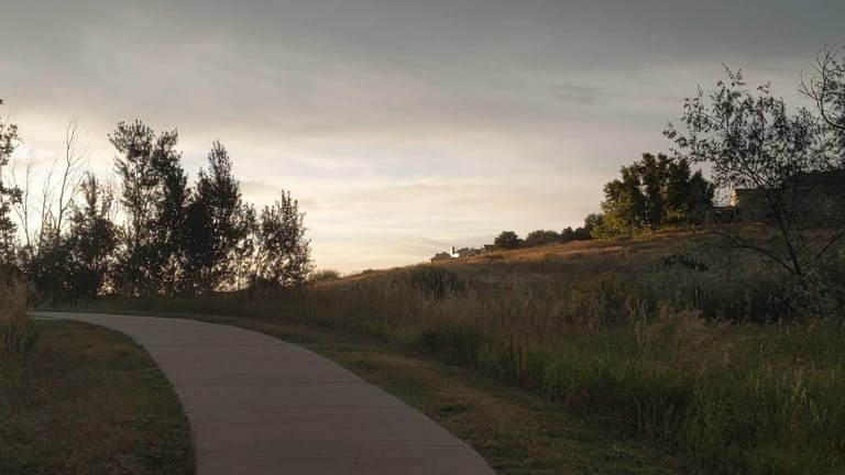 Interior view of Sand Creek Park