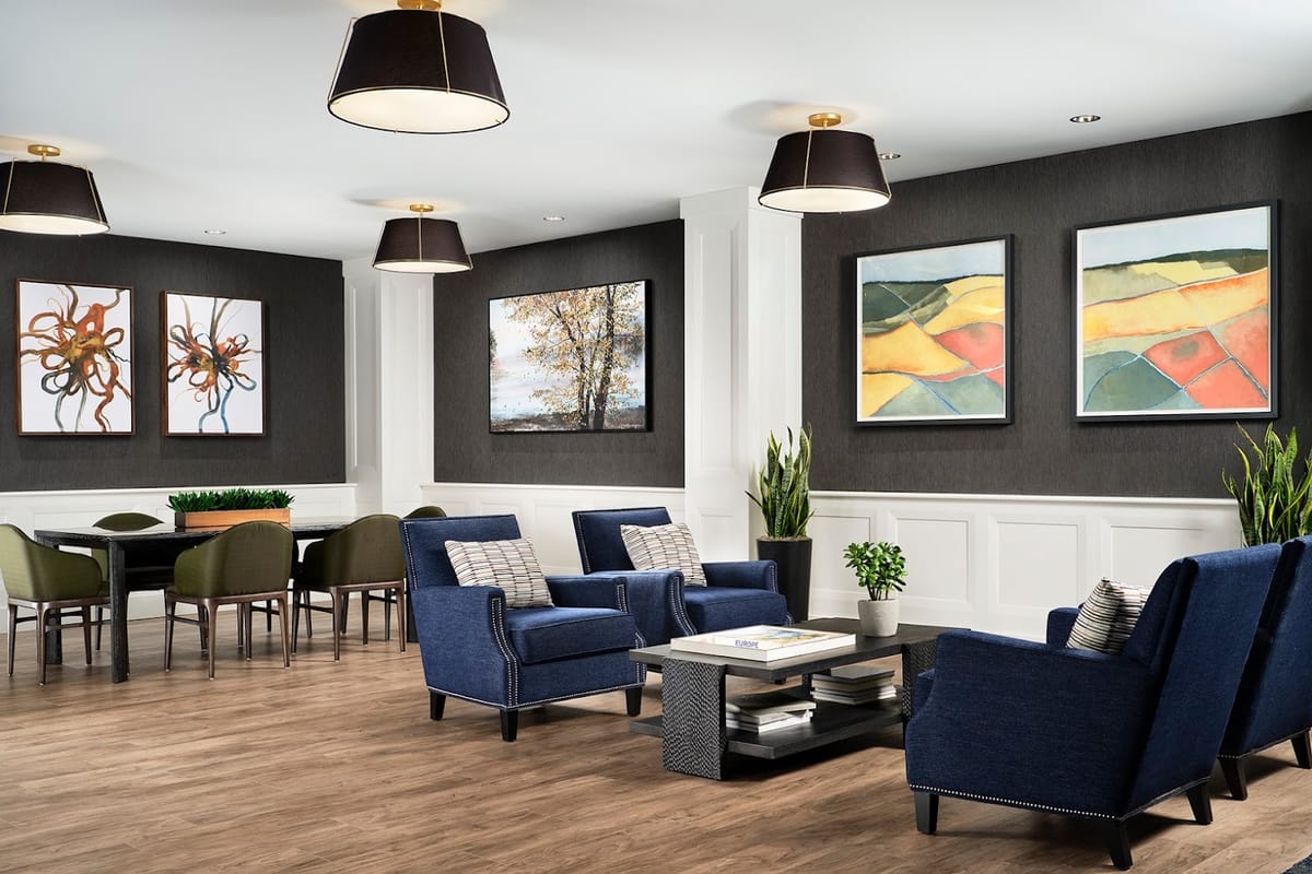 The Audrey 55+ Apartments atmosphere and seating
