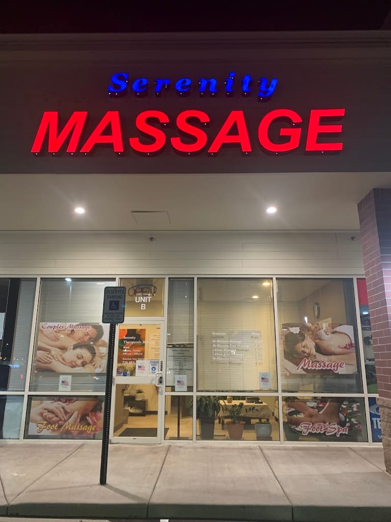 Serenity Therapeutic Massage atmosphere and seating