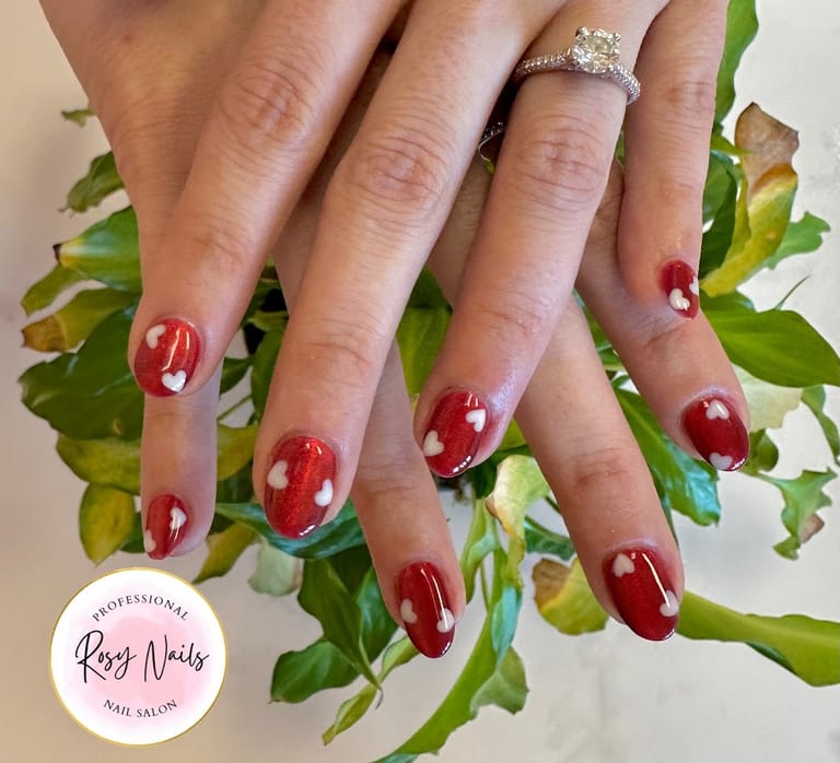 Rosy Nails atmosphere and seating