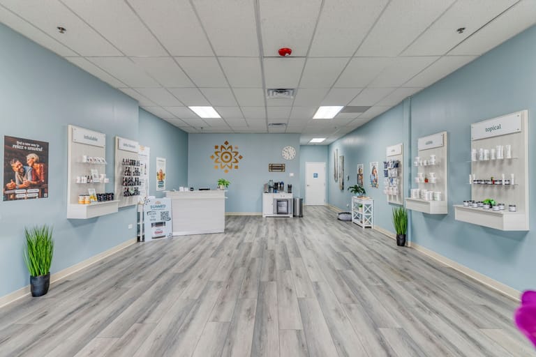 Interior view of SUNMED | Your CBD Store - Parker, CO