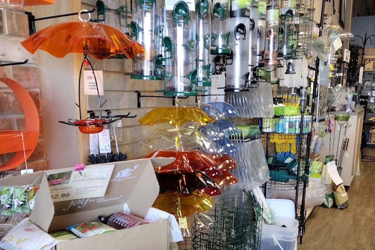 Interior view of Wild Birds Unlimited
