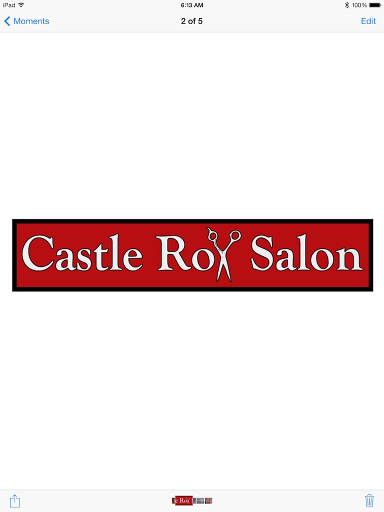 Interior view of Castle Rox Salon, Inc
