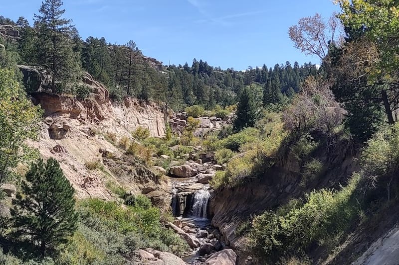 Falls Spur park in Franktown, Colorado