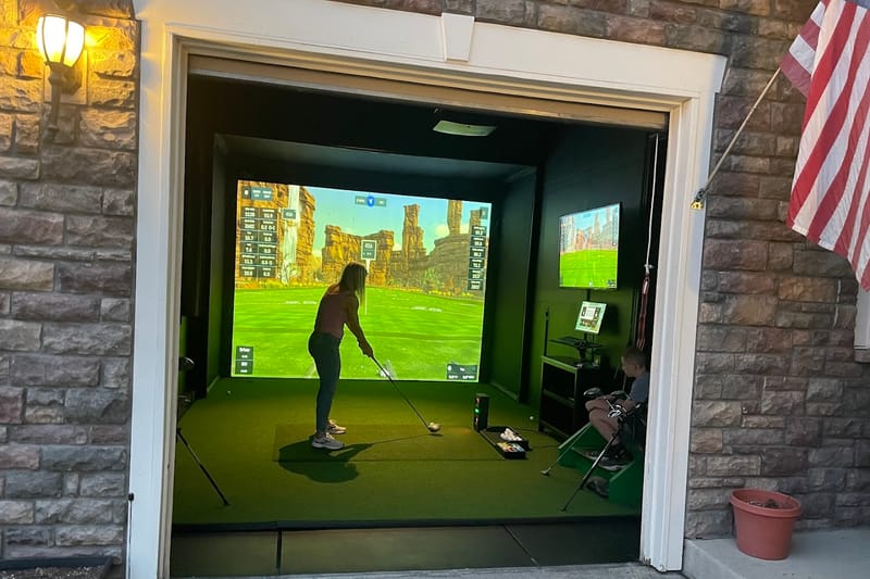 Sim Cages golf course in Castle Rock, Colorado