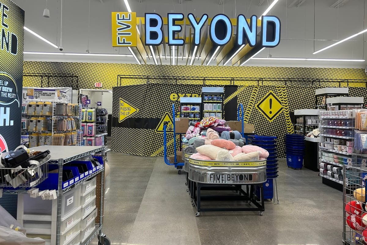 Five Below atmosphere and seating