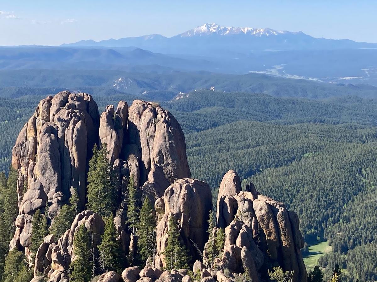 Devil's Head Lookout park in Sedalia, Colorado