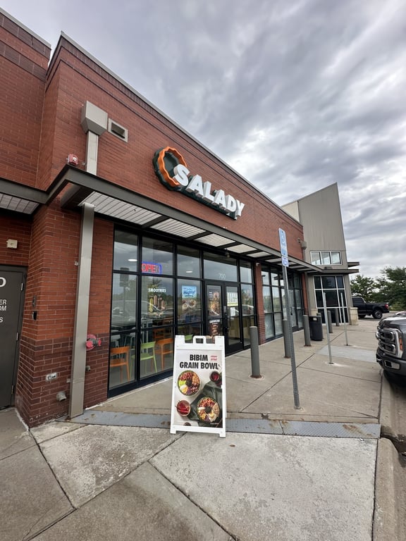 The Salady storefront at 9700 S Parker Rd in the Parker Gateway Marketplace, Parker, Colorado