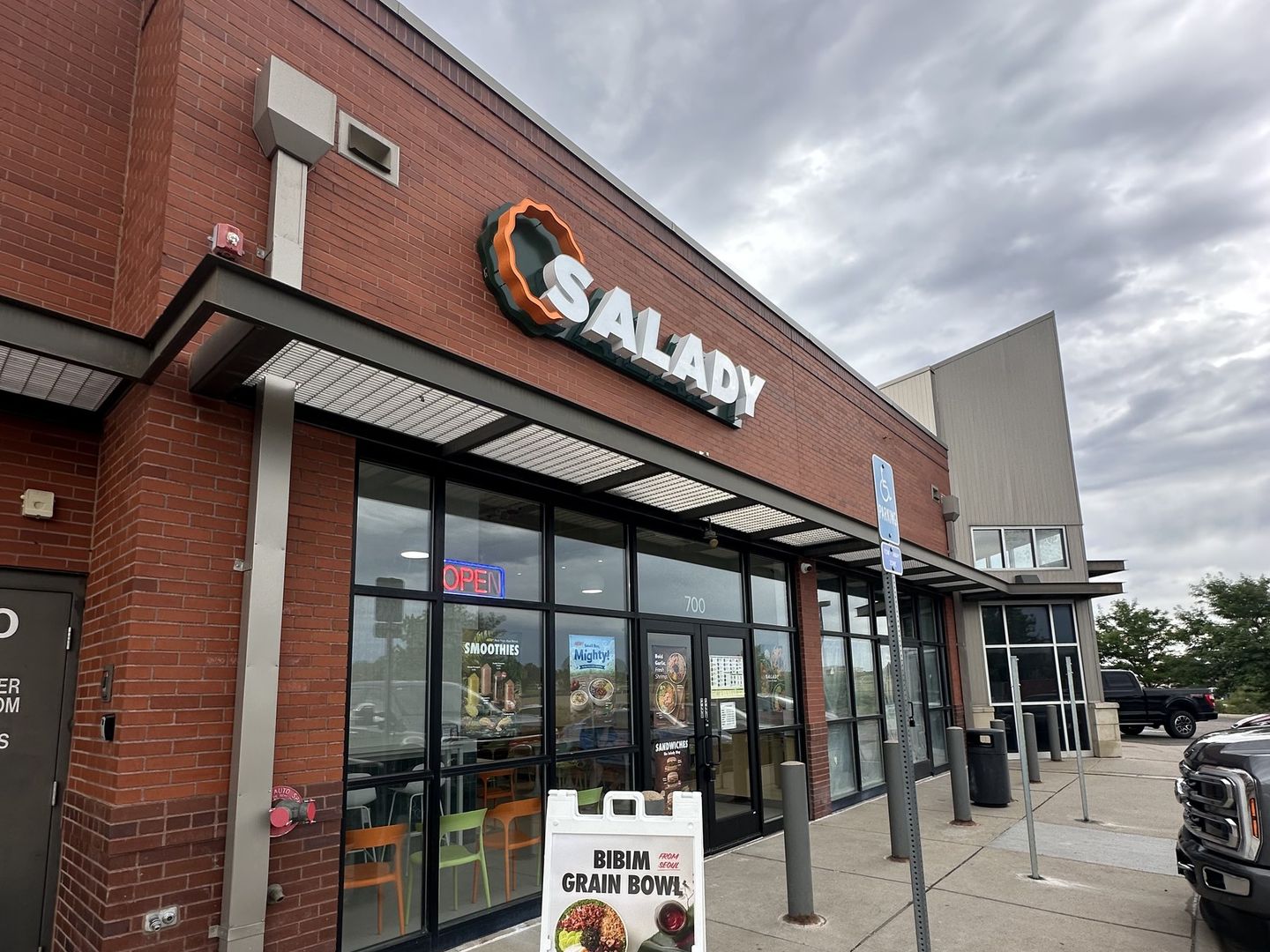 The Salady storefront at 9700 S Parker Rd in the Parker Gateway Marketplace, Parker, Colorado