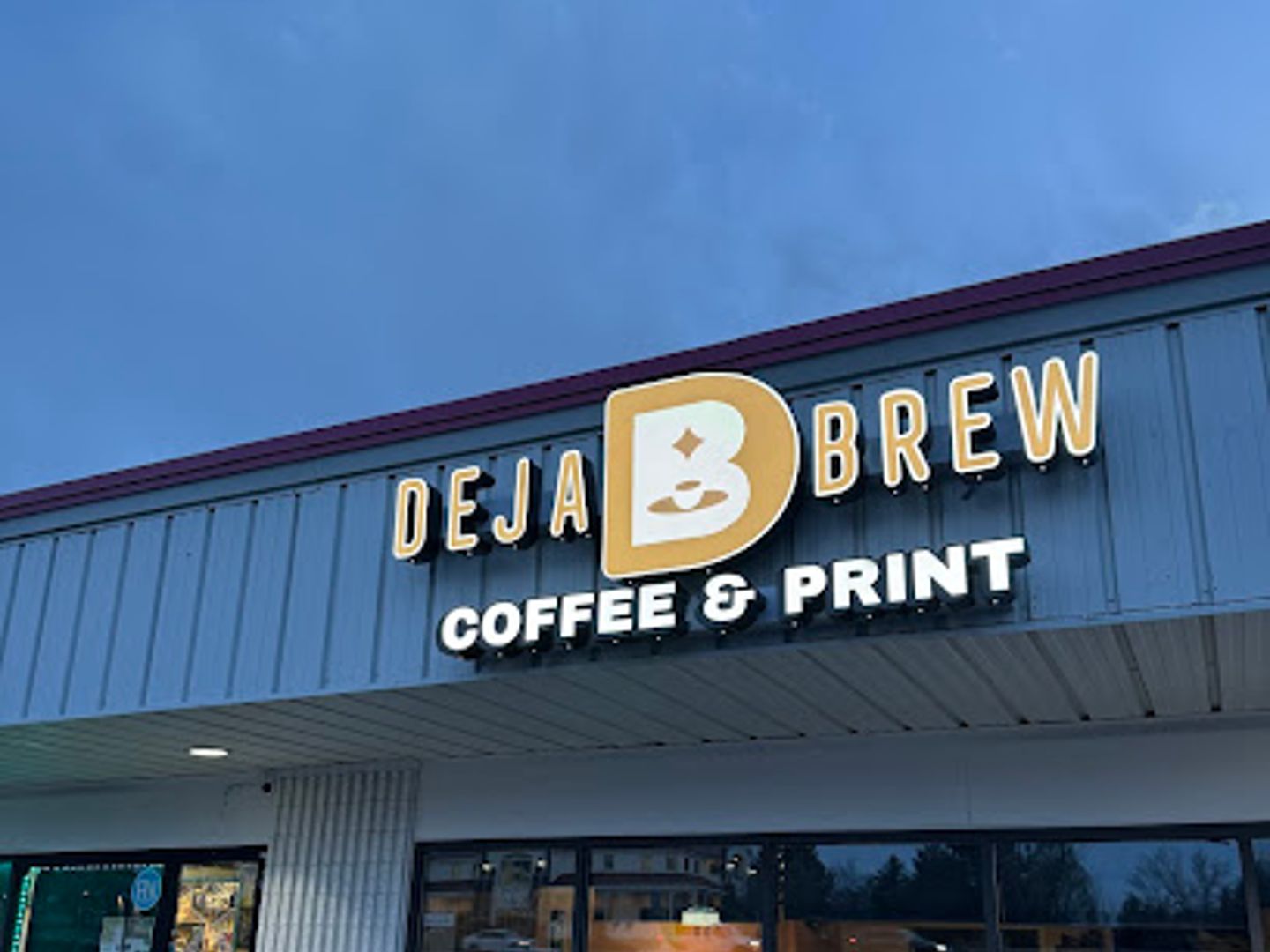 Deja Brew coffee shop in Parker, Colorado