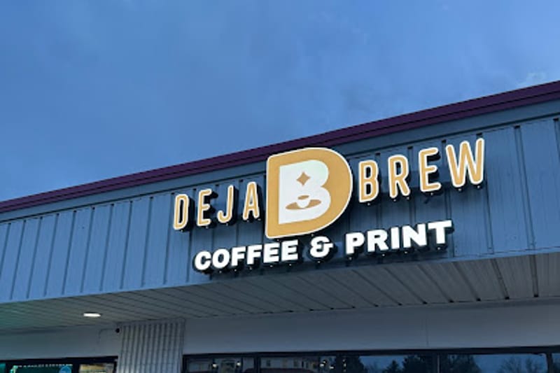 Deja Brew coffee shop in Parker, Colorado
