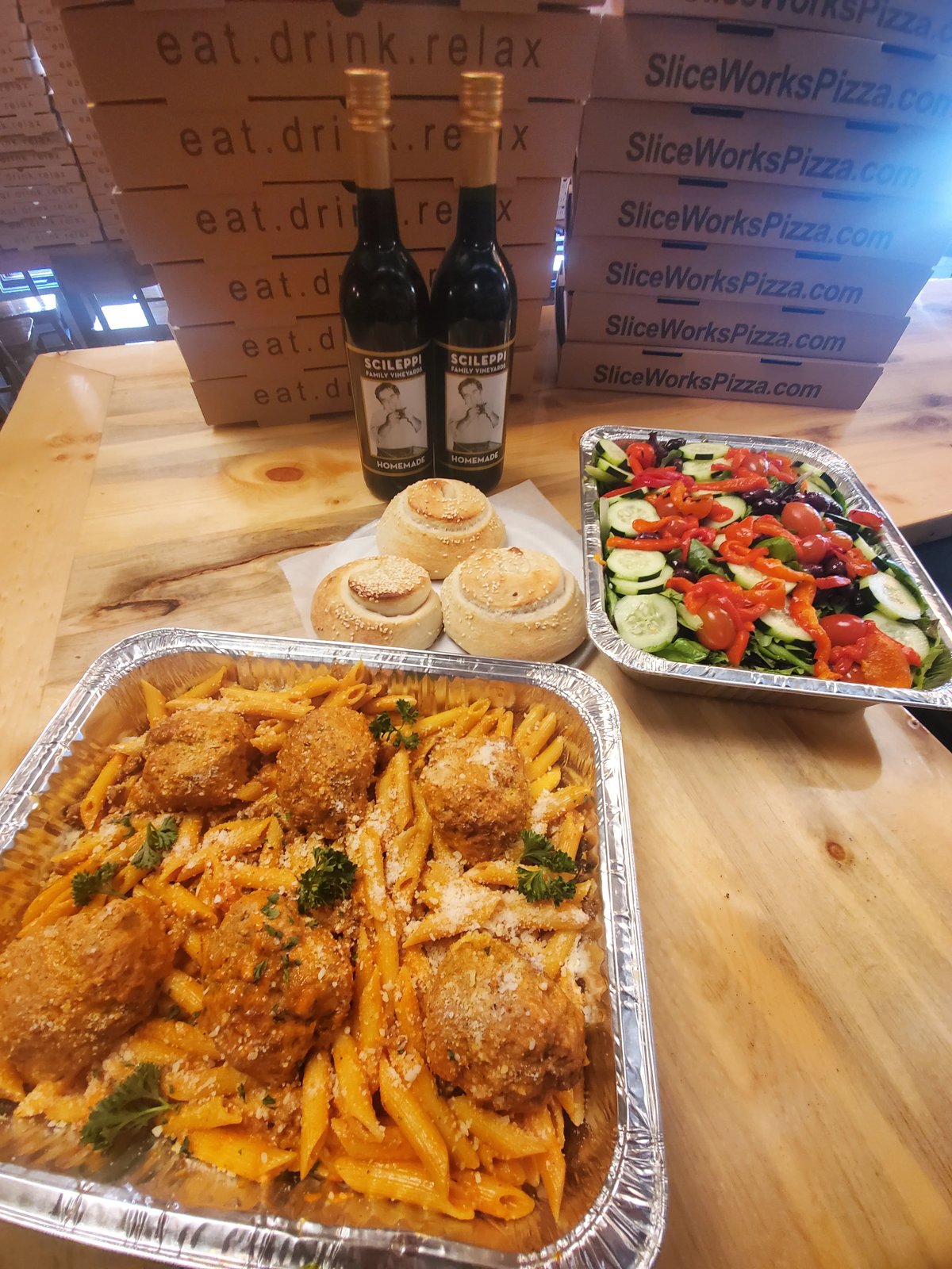 Scileppi's at The Old Stone Church featured offerings