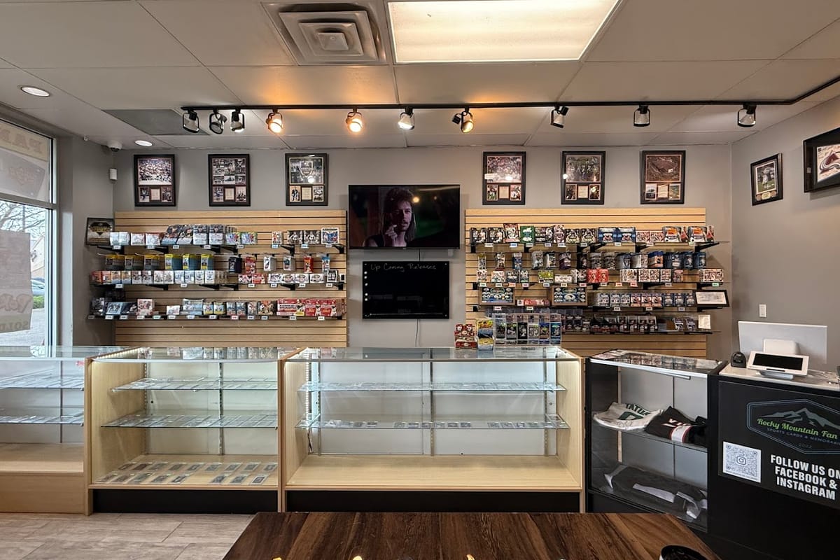 Interior view of Rocky Mountain Fan Cave