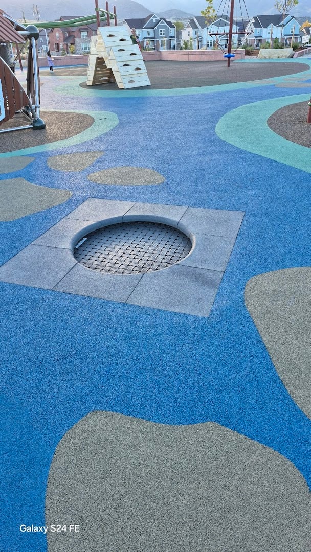 Picnic and play areas at Prospect Village Community Park