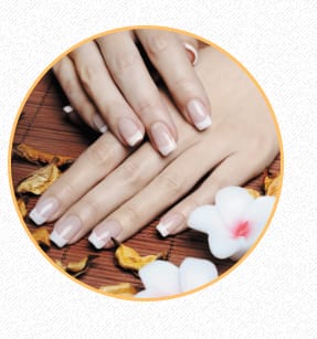Pampered Nails and Spa featured offerings