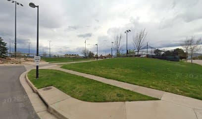 Redstone Park Batting Cages park in Highlands Ranch, Colorado