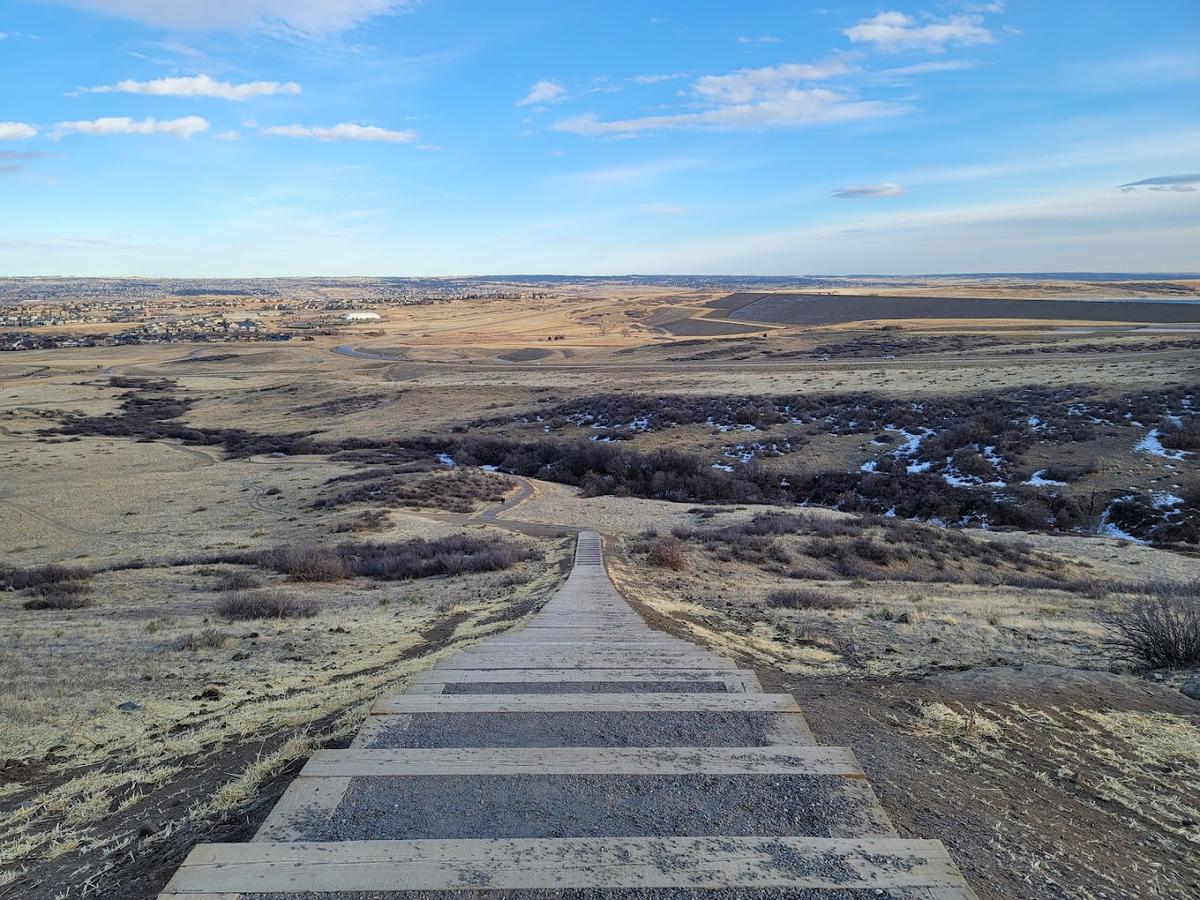 Rueter-Hess Incline park in Parker, Colorado