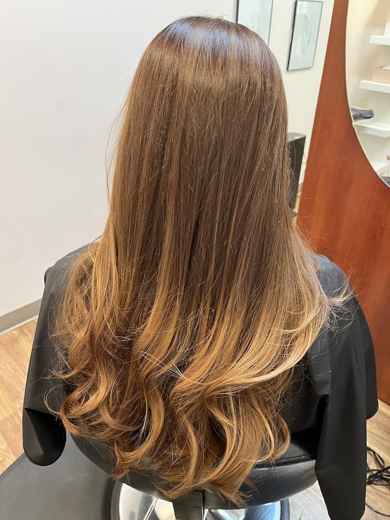 Hair By Melinda J atmosphere and seating