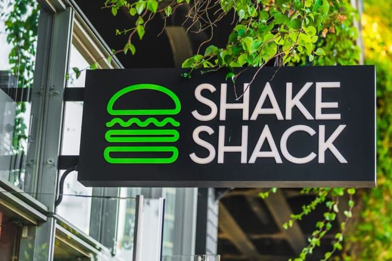 Shake Shack sign at the Parker location