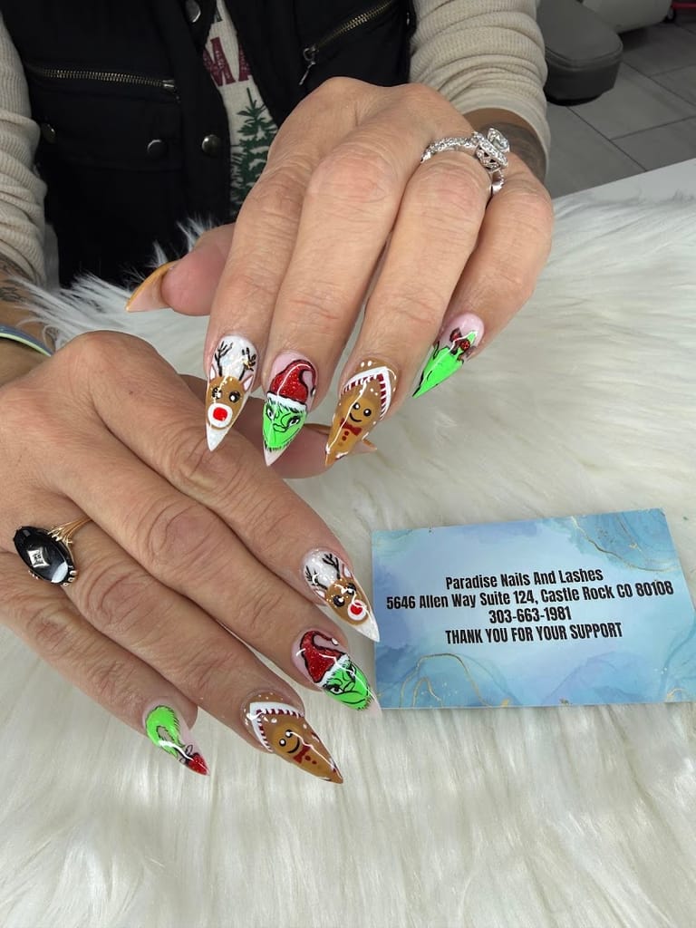 Paradise Nails And Lashes exterior entrance