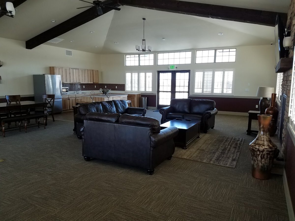 Interior view of Sierra Ridge Club House