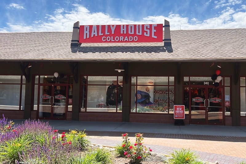 Rally House Outlets at Castle Rock retail store in Castle Rock, Colorado