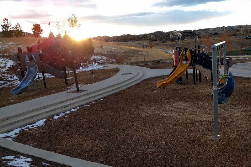 Paintbrush Park park in Highlands Ranch, Colorado
