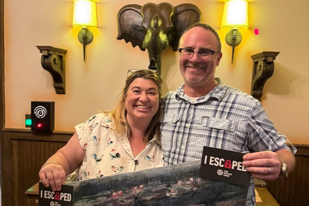 Interior view of The Escape Game Lone Tree