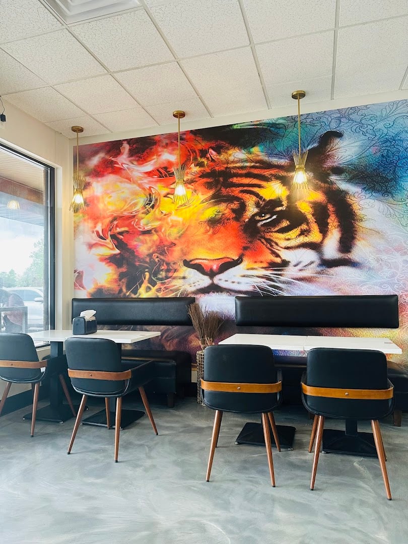 Tiger Den Tea House dining area