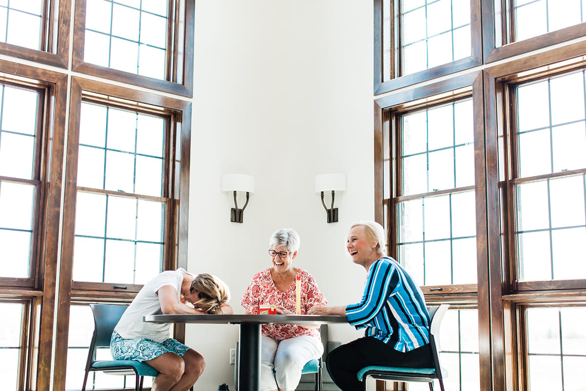 Game room and gaming activities at Sterling Ranch Overlook