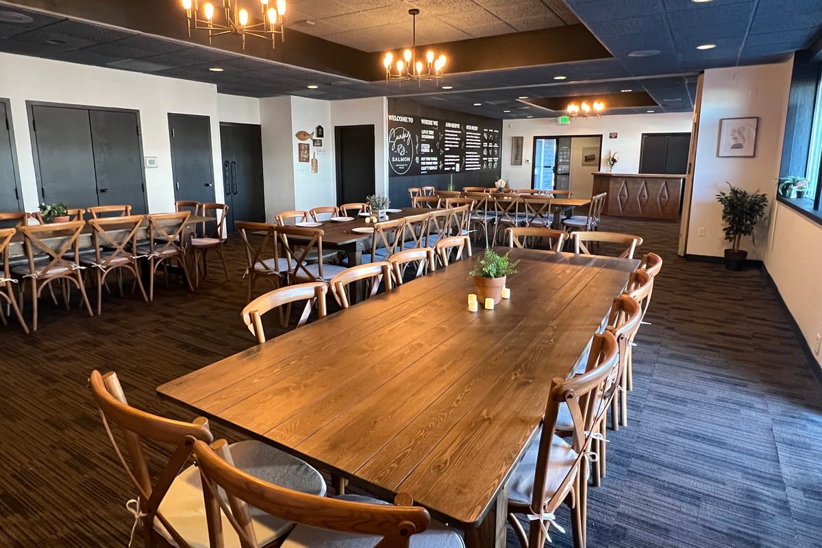Interior view of Sunday Salmon