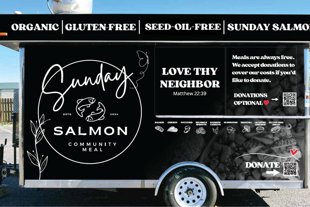 Sunday Salmon atmosphere and seating
