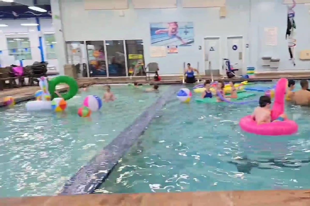 Interior view of Waterworks Aquatics