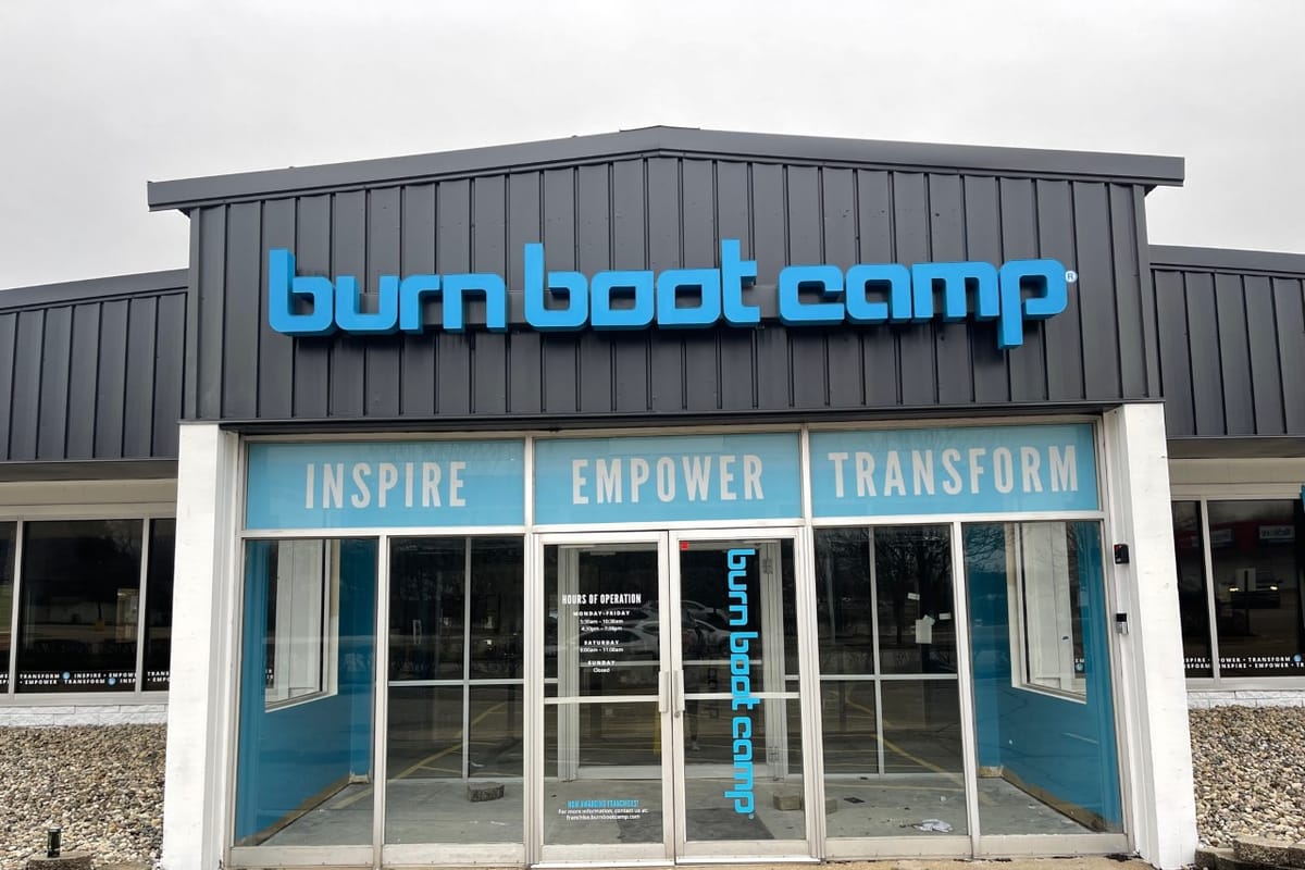 Burn Boot Camp atmosphere and seating