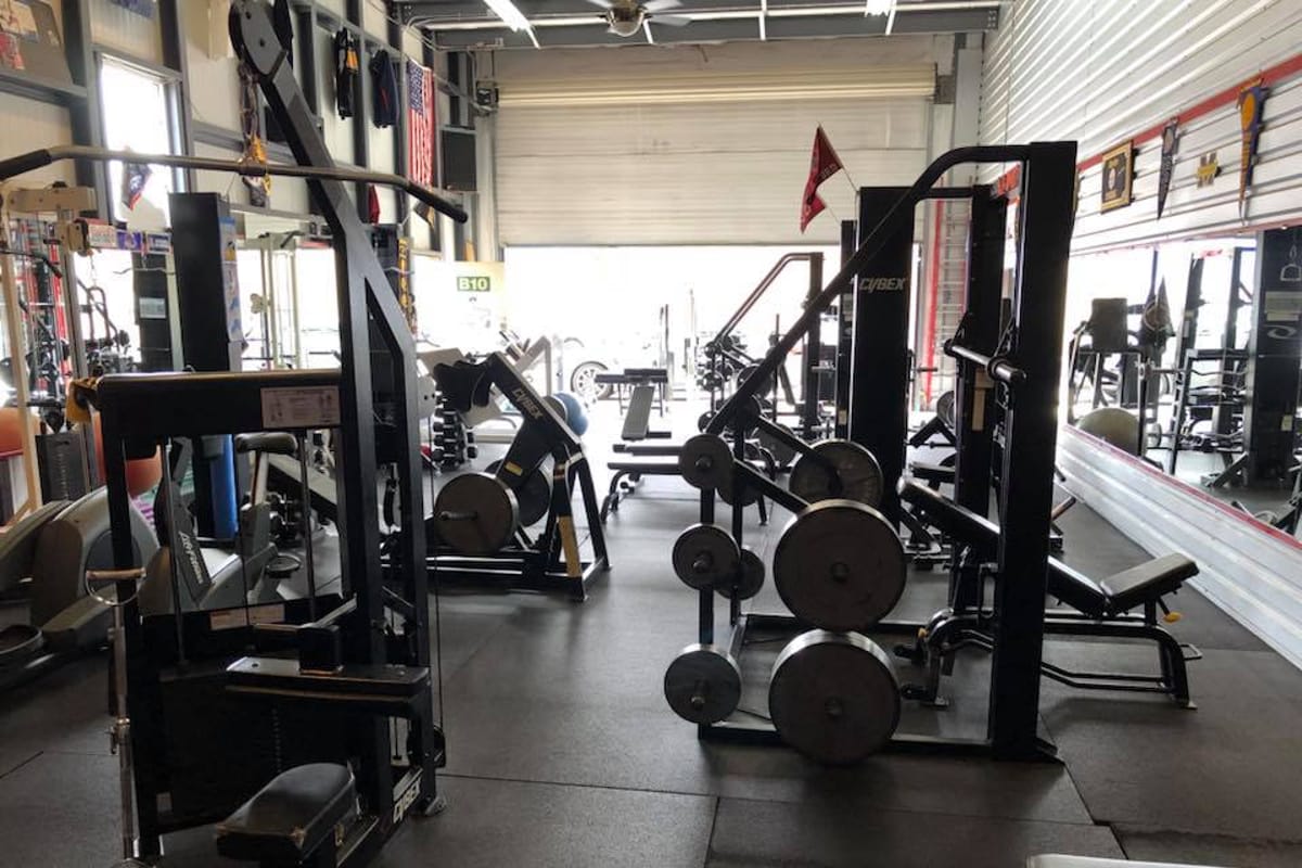 Interior view of Divine Body Fitness