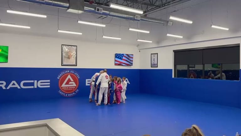Interior view of Gracie Barra Castle Rock