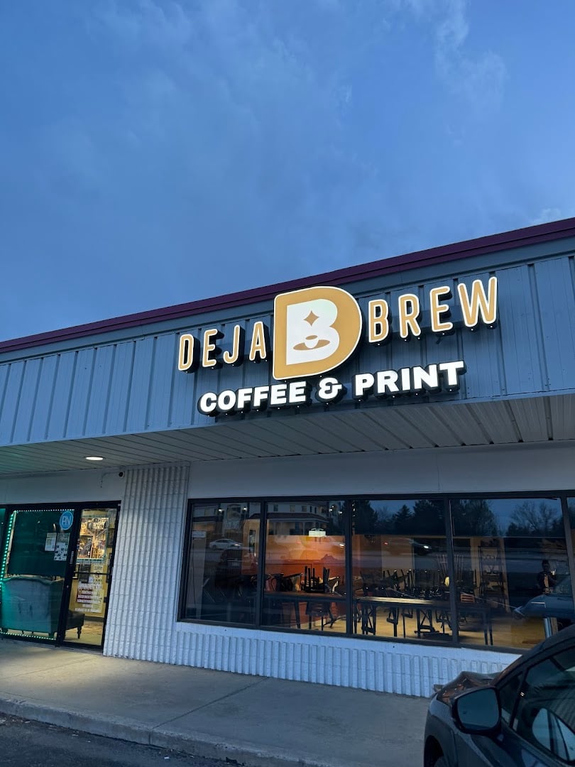 Interior view of Deja Brew