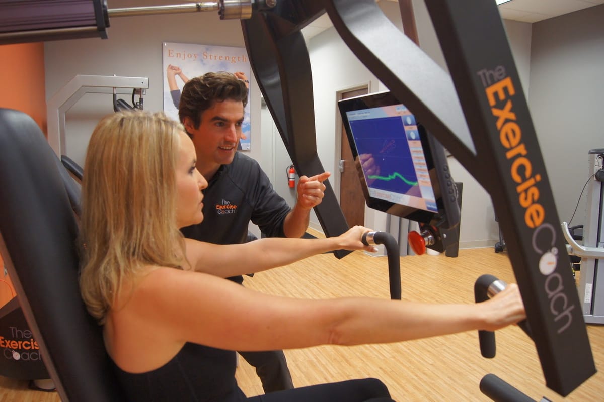 Interior view of The Exercise Coach - Castle Rock