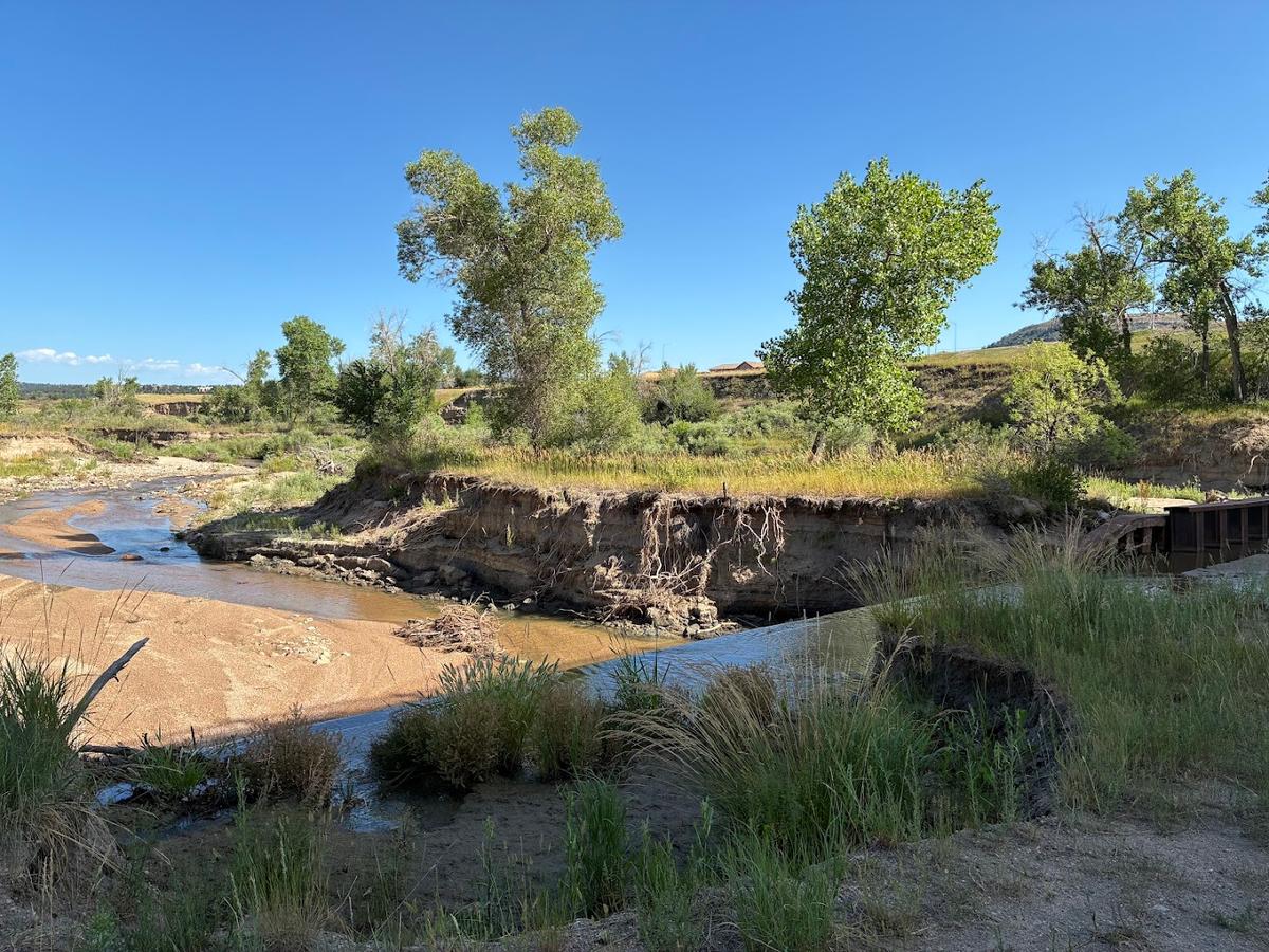 Plum Creek Trailhead park in Castle Rock, Colorado
